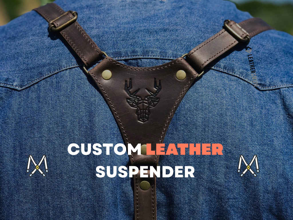 CUSTOM LEATHER SUSPENDER