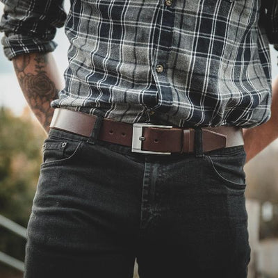 custom leather belt 